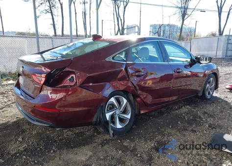 2019 Honda Insight Ex z USA, uszkodzony, nr VIN 19XZE4F58KE013396